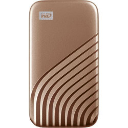 WD My Passport SSD 500GB Gold - Stocare Externă Rapidă și Fiabilă