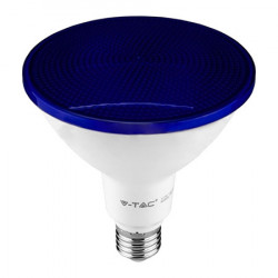 Bec led par38 e27 17w ip65 - albastru