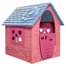 Casuta de exterior roz, Dohany