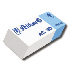 Radiera ac30 plastic alba set30