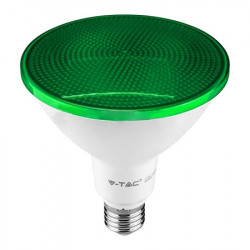 Bec led par38 e27 17w ip65 - verde