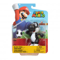 Figurina 10 cm, Nintendo Mario, Yoshi negru cu ou