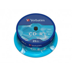 Verbatim CDR52X EXT PROT 25 SPINDLE DL