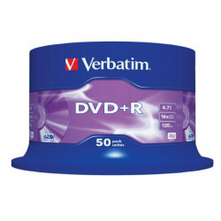 Verbatim DVD+R 16X SPINDLE 50