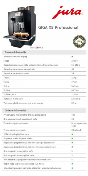 Jura GIGA X8 Professional