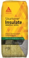 Adeziv vata si polistiren extrudat SikaHoma Insulate Mineral Wool, 25 kg