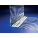 Coltar PVC/AL. cu plasa 10x10 cm - 2.5 m