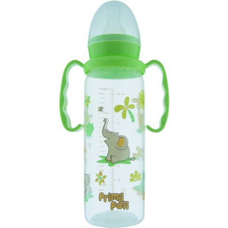 Biberon polipropilena cu manere decorat 250 ml