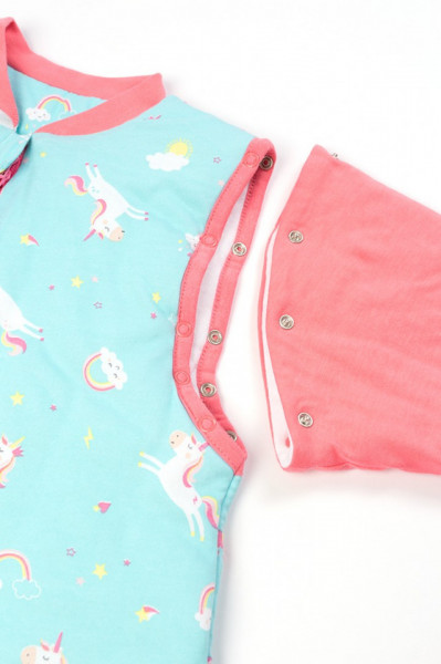 Sac de dormit cu picioruse si maneca lunga detasabila Unicorn 2-3 ani 2.5 Tog