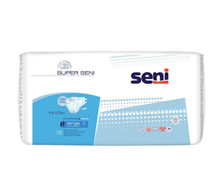 Scutece adulti Super Seni, Large, nr.3, 30 buc