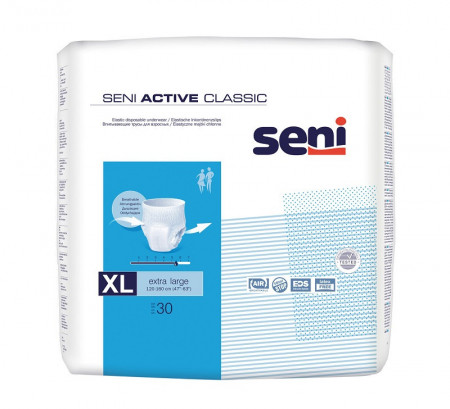 Chilot elastic absorbant adulti Seni Activ Classic, Extra Large, 30 buc