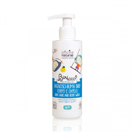 Gel de dus & sampon bio 6+ luni 200 ml