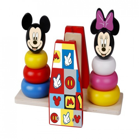 Turnuri de stivuire in echilibru,Minnie si Mickey