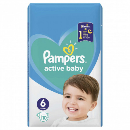 Pampers Active Baby Small Package - nr.6, 10 buc