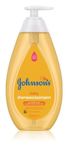 Sampon Johnsons Baby, original, 500 ml, cu pompita