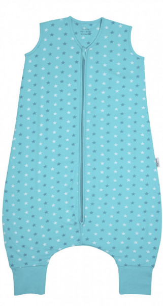 Sac de dormit cu picioruse Teal Stars 18-24 luni 3.5 Tog