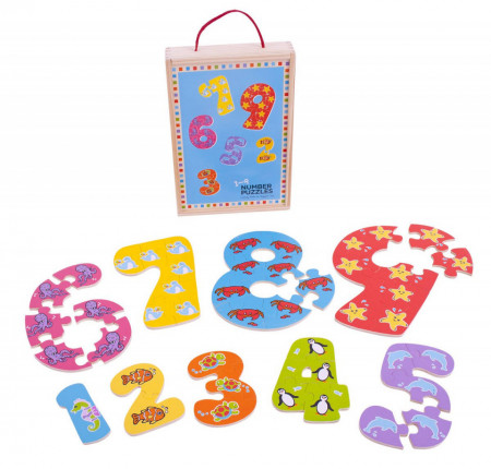 Puzzle-ul cifrelor 1 - 9