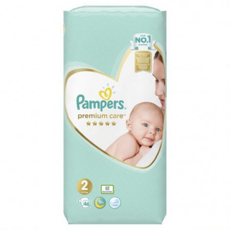 pampers premium care nr2 46buc