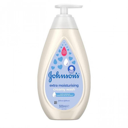 Lotiune de spalare Johnsons Baby, hidratare intensa, 500 ml