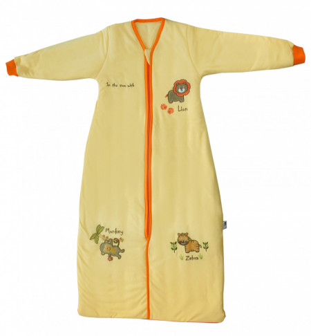Sac de dormit cu maneca lunga In The Zoo 18-36 luni 2.5 Tog