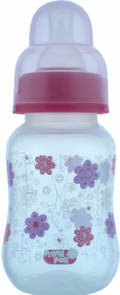 Biberon polipropilena usor de tinut decorat 125 ml