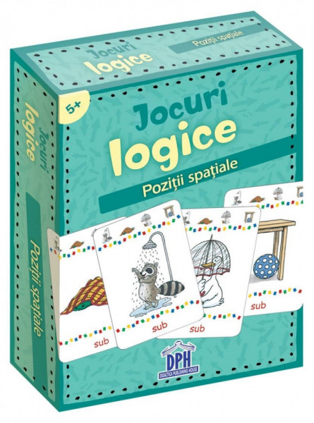 Jocuri logice - pozitii spatiale - jetoane