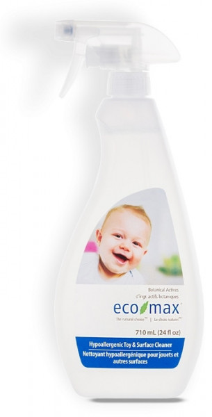 Solutie pt curatare jucarii si camera bebelusului, Ecomax, 710 ml