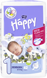 Happy New Born, 2-5 kg, 42 buc