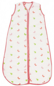 Sac de dormit pentru vara din muselina Girls 6-18 luni 0.5 Tog