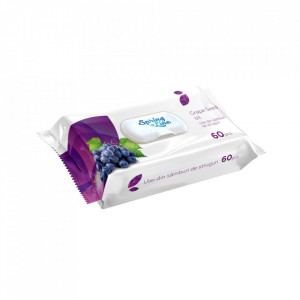 Servetele Umede Spring Line Baby Diverse Arome 60 buc Cu Capac