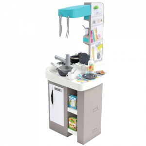 Bucatarie Smoby Mini Tefal Studio Bubble gri albastru