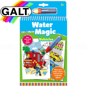 Galt Water Magic: Carte de colorat Vehicule