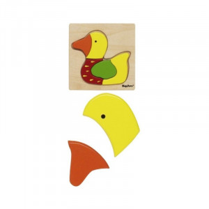 Joc puzzle din lemn Ratusca