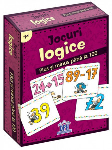 Jocuri logice - plus si minus pana la 100 - jetoane