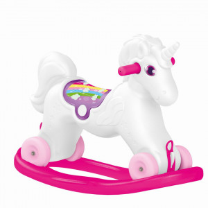 Jucarie 2 in1 - Unicorn balansoar - Dolu