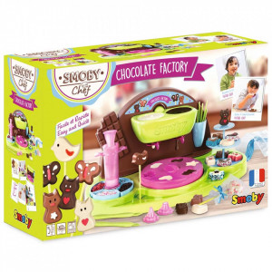 Jucarie Smoby Aparat pentru preparare ciocolata Chef cu accesorii