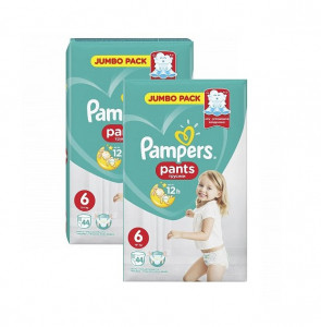 Pachet 2 x Scutece chilotel Pampers Pants Nr.6, 44 buc (88 buc)