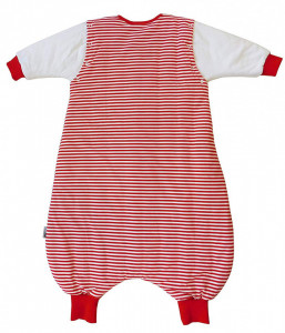 Sac de dormit cu picioruse si maneca lunga detasabila Fire Engine 18-24 luni 2.5 Tog