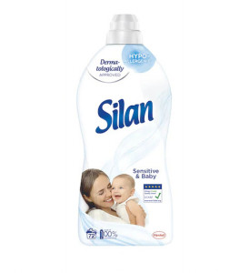 Balsam de rufe Silan Sensitive, 72 spalari, 1.8 L