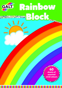 Bloc de desen cu planse colorate