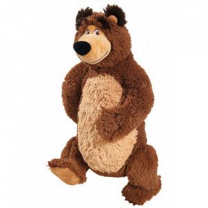 Jucarie de plus Masha and the Bear, Bean Bag Bear 43 cm