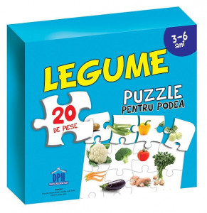 Legume ( puzzle podea 50/70 + afis 50/70 )