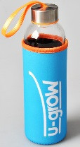 Sticla 520ml Husa Termoizolanta UBTL-520BLU Albastru/Portocaliu