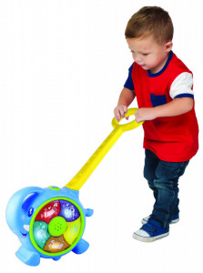 Little Learner Jucarie de impins 2 in 1 - Elefantel