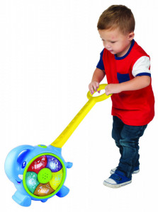 Little Learner Jucarie de impins 2 in 1 - Elefantel