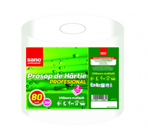Prosop de bucatarie Sano Profesional, 80m 365 foi
