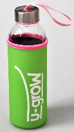 Sticla 520ml Husa Termoizolanta UBTL-520GRN Verde/Roz