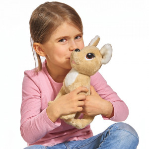 Jucarie de plus Catel Chi Chi Love Puppy 20 cm cu geanta