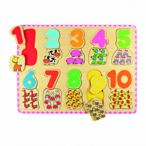 Puzzle - numere si culori