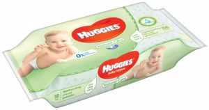 Servetele umede Huggies Natural Care 56 buc